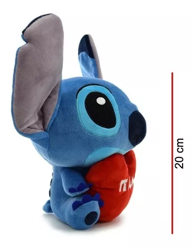  Play by Play 96669 Stitch Sound PELUCHE, Black, 20 cm : Toys &  Games