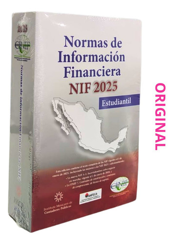 Nif Normas Información Financiera 2025 Estudiantil Imcp