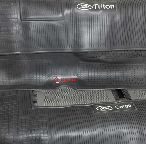 Alfombras Goma Piso Camión Npr Dutty /cargo/triton/npr Nk