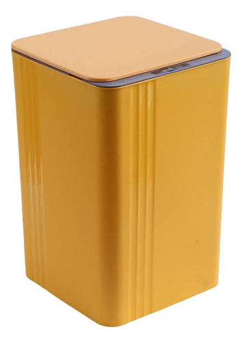 Lata De Lixo Lixeira Automática Lixeira Amarelo 17l