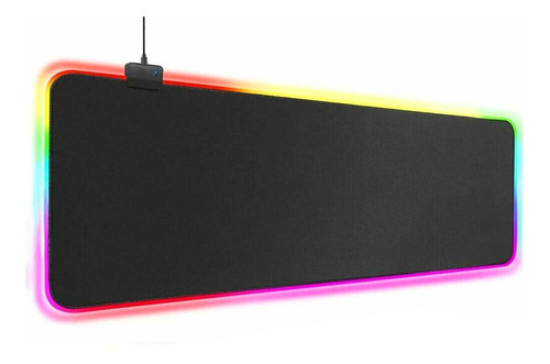 Imagen 1 de 1 de Mouse Pad gamer GMS X5 de fibra 800mm x 300mm negro