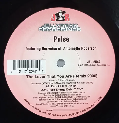 comprar Lp Pulse - The Lover That You Are (remix 2000) Single Vinil
