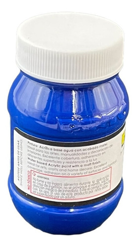 Acrílico Vanguardia Azul Cyan 763 De 100ml.