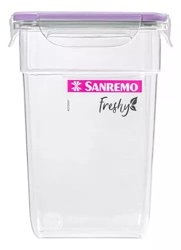 Pack 4 Recipientes Para Comida 430ml Sanremo 717/57 - sellingo.ventas