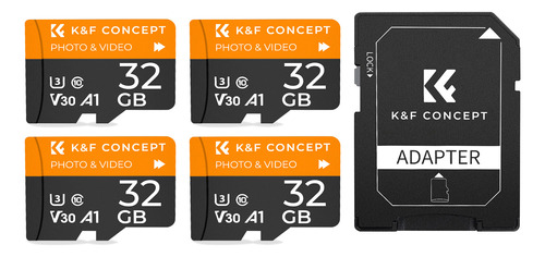 Cartão Sd K&f 32g Para Monitor, Câmera, Gravador De Condução