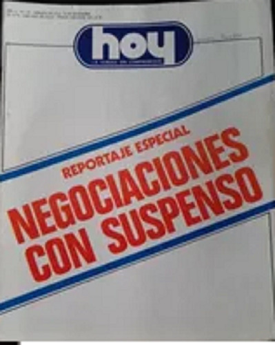 Hoy N° 76,  8 Al 14 De Nov. 1978 Negociación Chile Argentina
