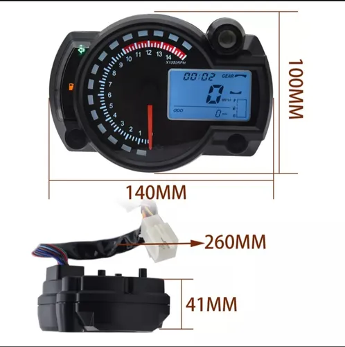 Velocimetro Odometro Tablero Digital Moto Mas Sensor