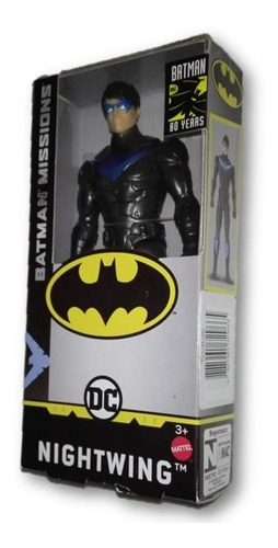 Dc Comics Mattel Nightwing Batman Missions 15cm Alto