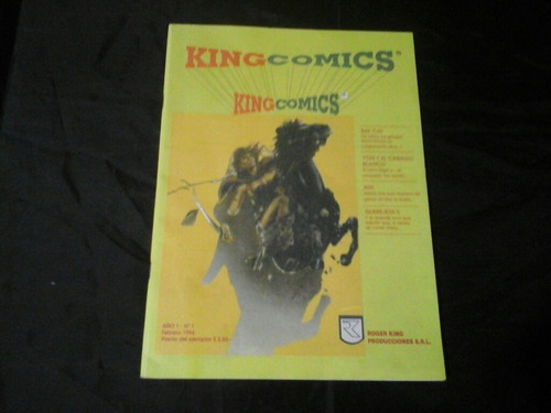 King Comics # 1 (historieta Nacional)