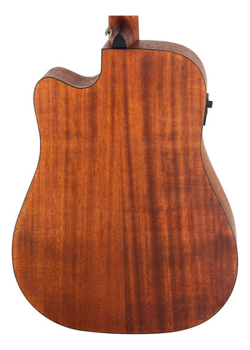Violão Aço Folk Tampo Maciço Ibanez Aw54ce Opn Natural