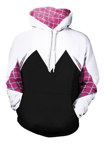 Gwen Stac Spiderman Cosplay Sudadera Con Capucha Unisex