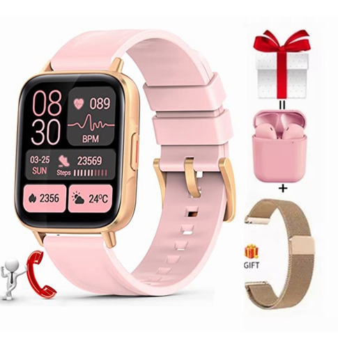 Reloj Deportivo Inteligente Para Mujer Fw02 Pro Para Huawei 