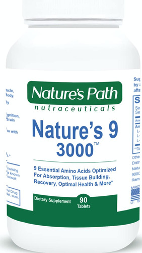 Nature's 9 3000 Suplemento De Aminocidos Esenciales, El Mejo