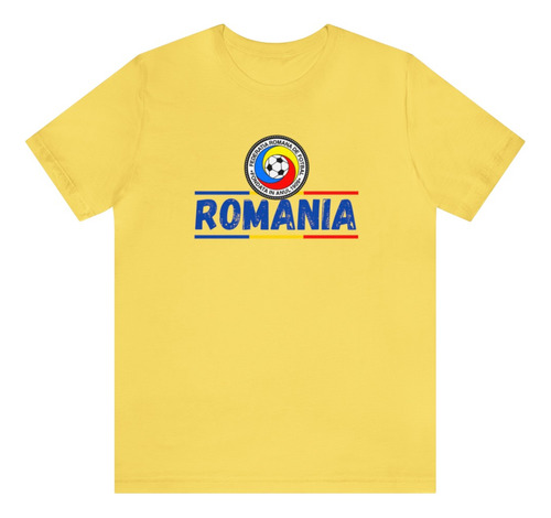 Remeras Algodon De Salida  Rumania Retro - Premium