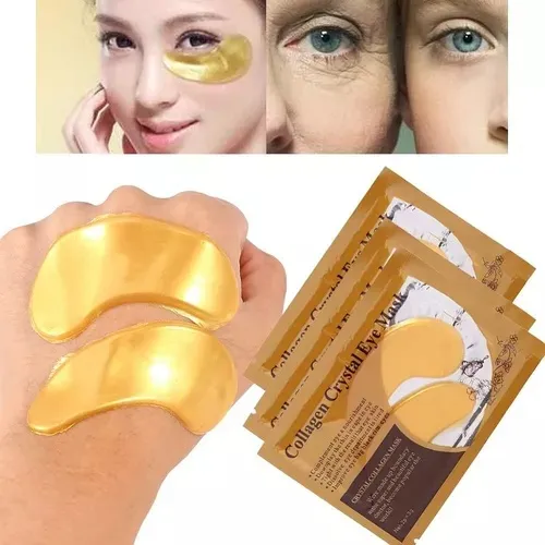 Máscara Colágeno Ojeras Crystal Parche Mascarilla X5 Unidad