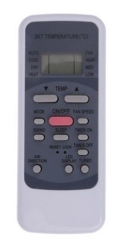Controle Remoto Ar Condicionado Cassete Inverter Elgin Kvfi