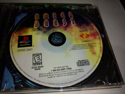 Omega Boost Ps1 Completo! (Usado)
