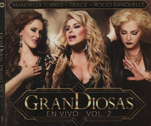 Grandiosas En Vivo Volumen Dos - 2 Discos Cd + Dvd