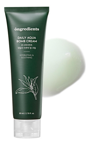 Ongredients Crema Refrescante De Te Verde, Crema De Gel De A