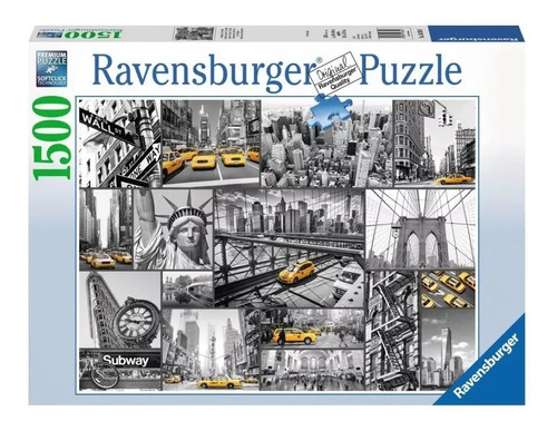 Rompecabezas Ravensburger De 1500 Piezas: New York