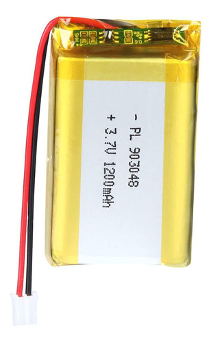 Bateria Recargable 903048 Lipo 3.7v 1200mah Con Conector Jst