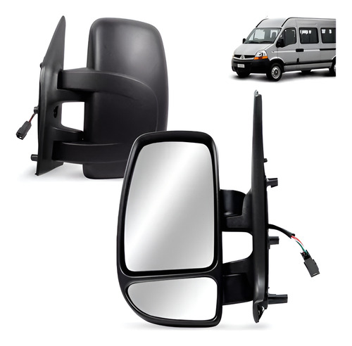 Retrovisor Elétrico Esquerdo Master 2004 05 06 07 08 A 2012