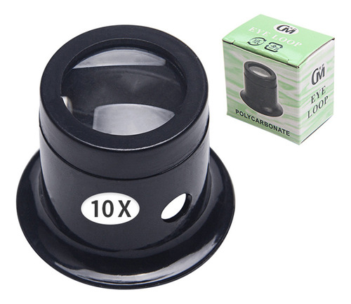 (3x) Relógio Magnifier Tool 3x 5x 10x 15x 20x Monócula Portá