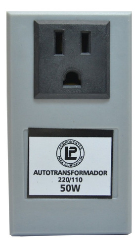 Autotransformador 220/110 50w Reales