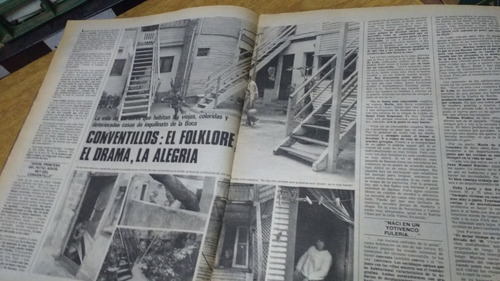 Revista Clarin N° 14580 Conventillos Buenos Aires Año 1986