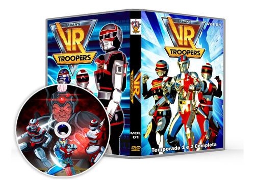 Dvd Vr Troopers Temporada 1 E 2 Completas