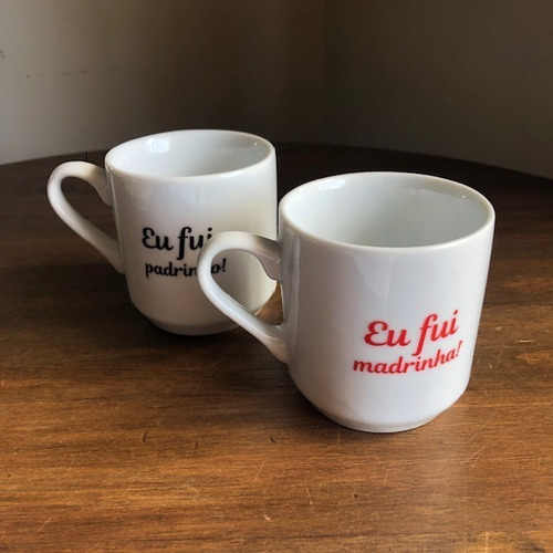 Imagem 4 de 6 de Kit 4 Canecas Padrinho E Madrinha