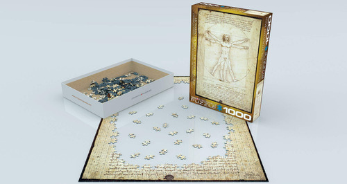 Puzzle Eurographics El Hombre De Vitruvio De Leonard Da Vinc