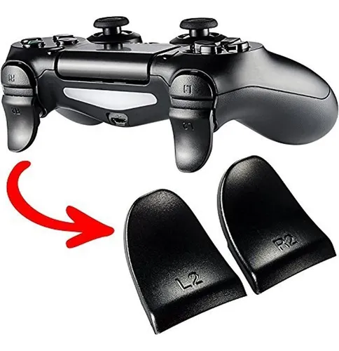 1 Par De Botones L2 R2 Desencadenan Extensores Para Ps4 Ps4