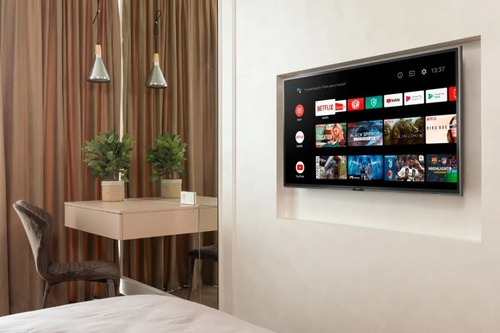 Imagen 4 de 9 de Smart Tv Hitachi 32 Cdh-le32smart Hd Android Bluetooth