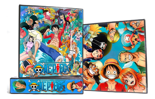 Carpeta Escolar N°3 - One Piece Anime / Lero-lero Store