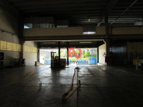 Galpão Para Alugar, 4307 M² Por R$ 116.000,00/mês - Tamboré - Barueri/sp - Ga0543