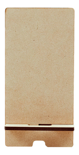 Imagen 5 de 6 de 50 Dock Bases Madera Mdf Celular iPhone Corte Laser
