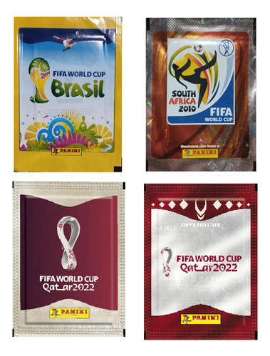 Sobres De Figuritas Fifa World Cup Panini - Pack De 4