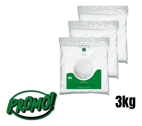 Fonte De Selênio 3kg De Xilitol 100% - Menor Preço