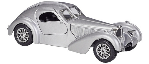 Auto De Colección Modelo Bugatti Atlantic Escala 1:24  Metal