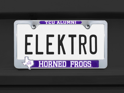 Marco Para Placa De Licencia Tcu Texas Christian University