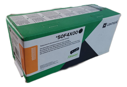 Toner Lexmark 50f4x00 (504x) Nuevo Facturado Original