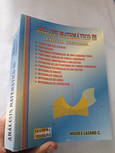 Libro De Analisis Matematico Tomo 3 Lazaro