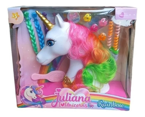 Imagen 1 de 8 de Juliana Cabeza Unicornio Peinados Trenzas Love Unicorns Edu