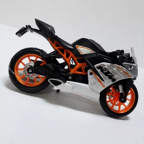 Miniatura Moto Corrida Ktm Rc 390 Coleção Maisto 1/18