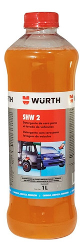 Wurth - Shampoo Automotivo Com Cera 1 Litro Shw2