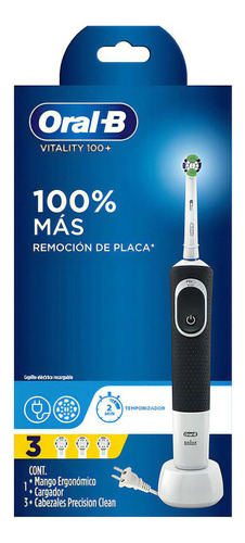 Oral-b Vitality100 Cepillo Eléctrico + Cabezales De Repuesto