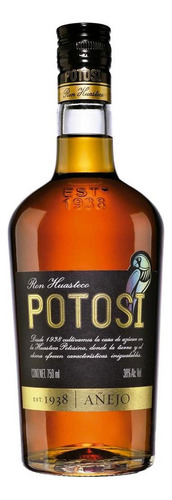 Caja De 12 Ron Potosi Añejo 750 Ml