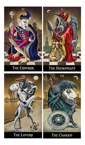 Deviant Moon Tarot - Base Rider Waite - Para Imprimir + Guía