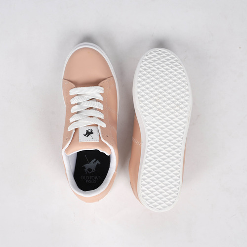 Zapatillas Mujer Eco Cuero Urbanas Comodas Oldtown Polo